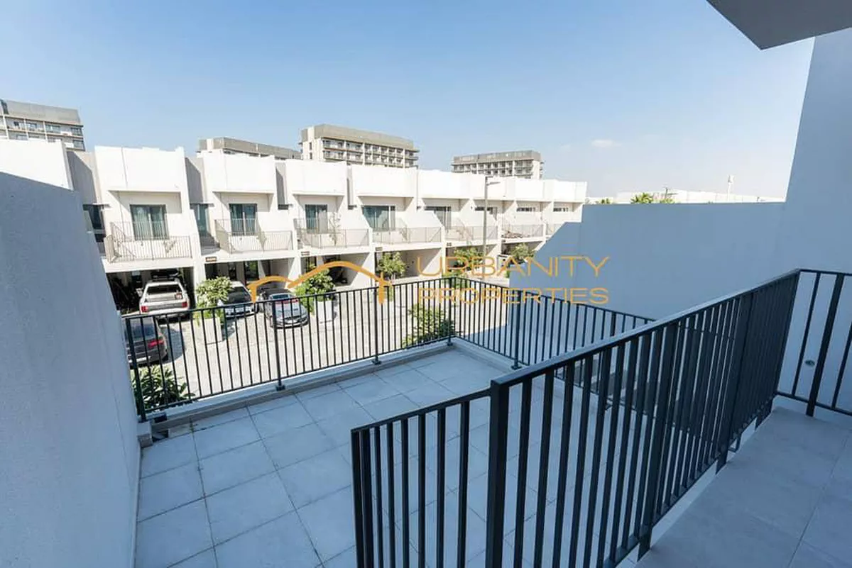 3 Bedroom Townhouse For Rent in MAG City, MBR City — AED 180K/Yr | Maid's Room + Terraces-8-8