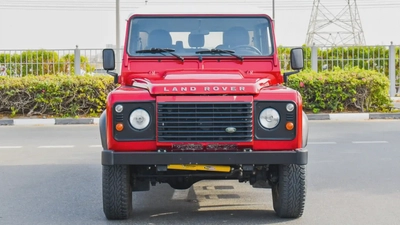 2016 Land Rover Defender 130 Soft Top (Red)-4