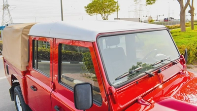 2016 Land Rover Defender 130 Soft Top (Red)-1