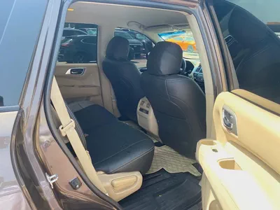 Nissan pathfinder 2016 brown color GCC calen car-2
