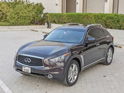 2017 Infiniti QX70 Gcc FullOption (Single Owner with Service History)-1