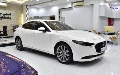 Mazda 3 ( 2023 Model ) in White Color GCC Specs-4