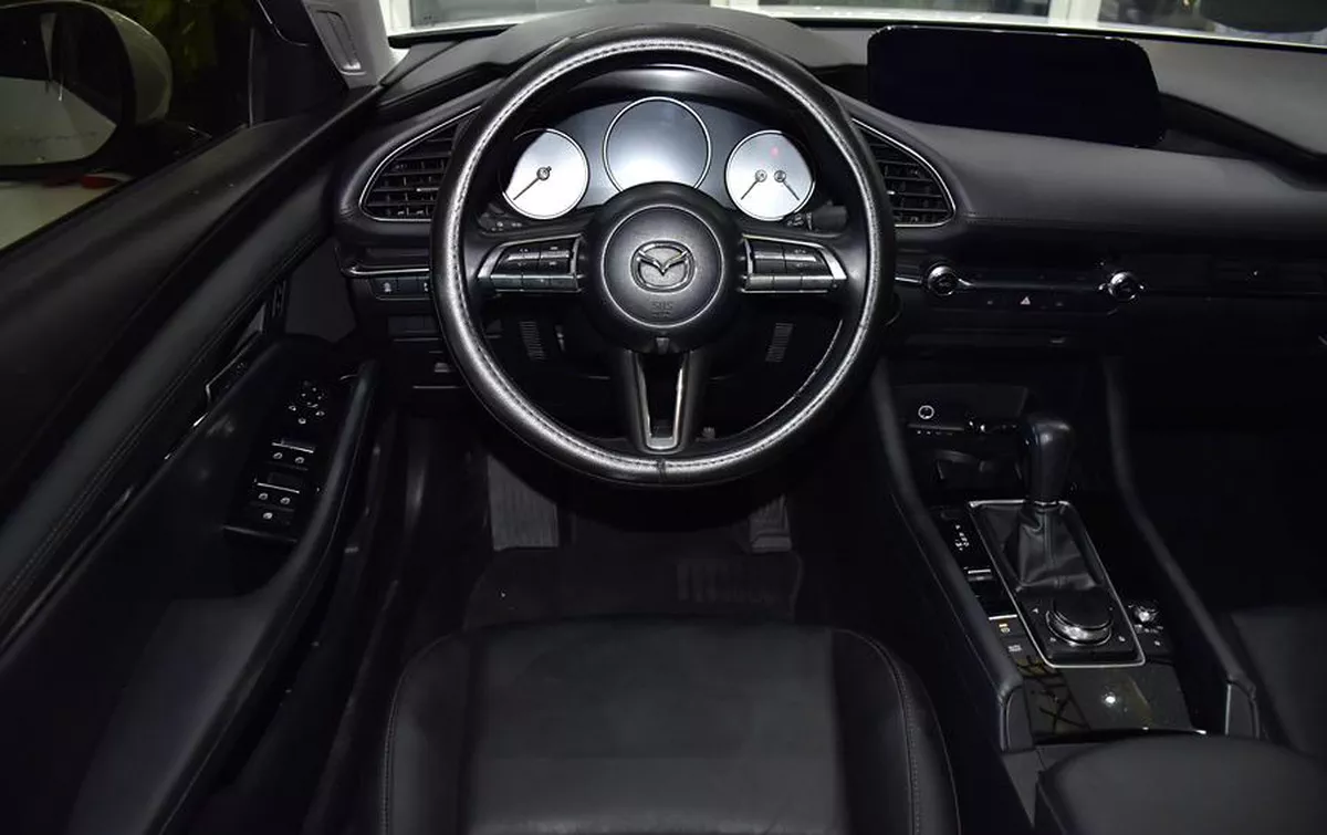 Mazda 3 ( 2023 Model ) in White Color GCC Specs-1-1