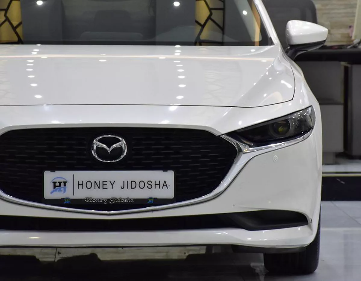 Mazda 3 ( 2023 Model ) in White Color GCC Specs-9-9