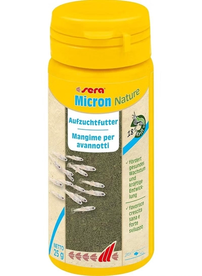 Sera Micron Nature Weight - 25g, Volume - 50ml, 0.8 Ounce (Pack of 1)-0