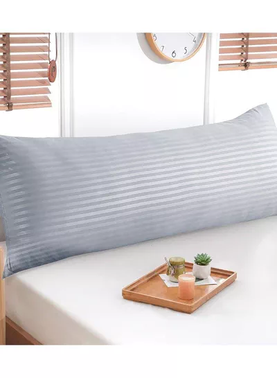 Premium Full Body Pillow for Adults, Ultra-Smooth Polyester Fiber, Breathable & Ideal for Side Sleepers, with Ultra-Soft Cotton Cover, Available in Multiple Colors, 120x45 cm-3