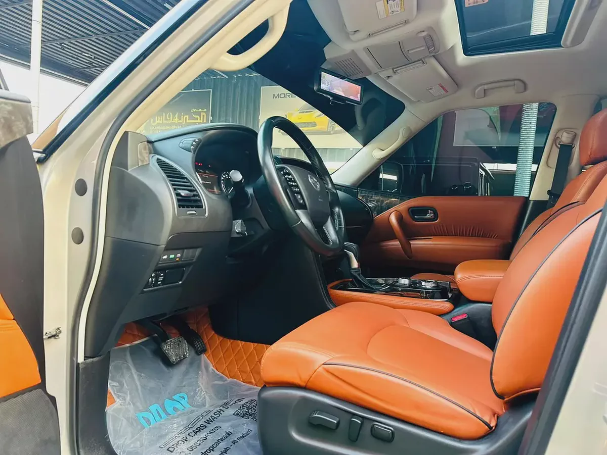Nissan Patrol LE Platinum 2021 GCC Specsنيسان باترول بلاتينيوم 2021 | خليجي | | V8 5.6L-2-2