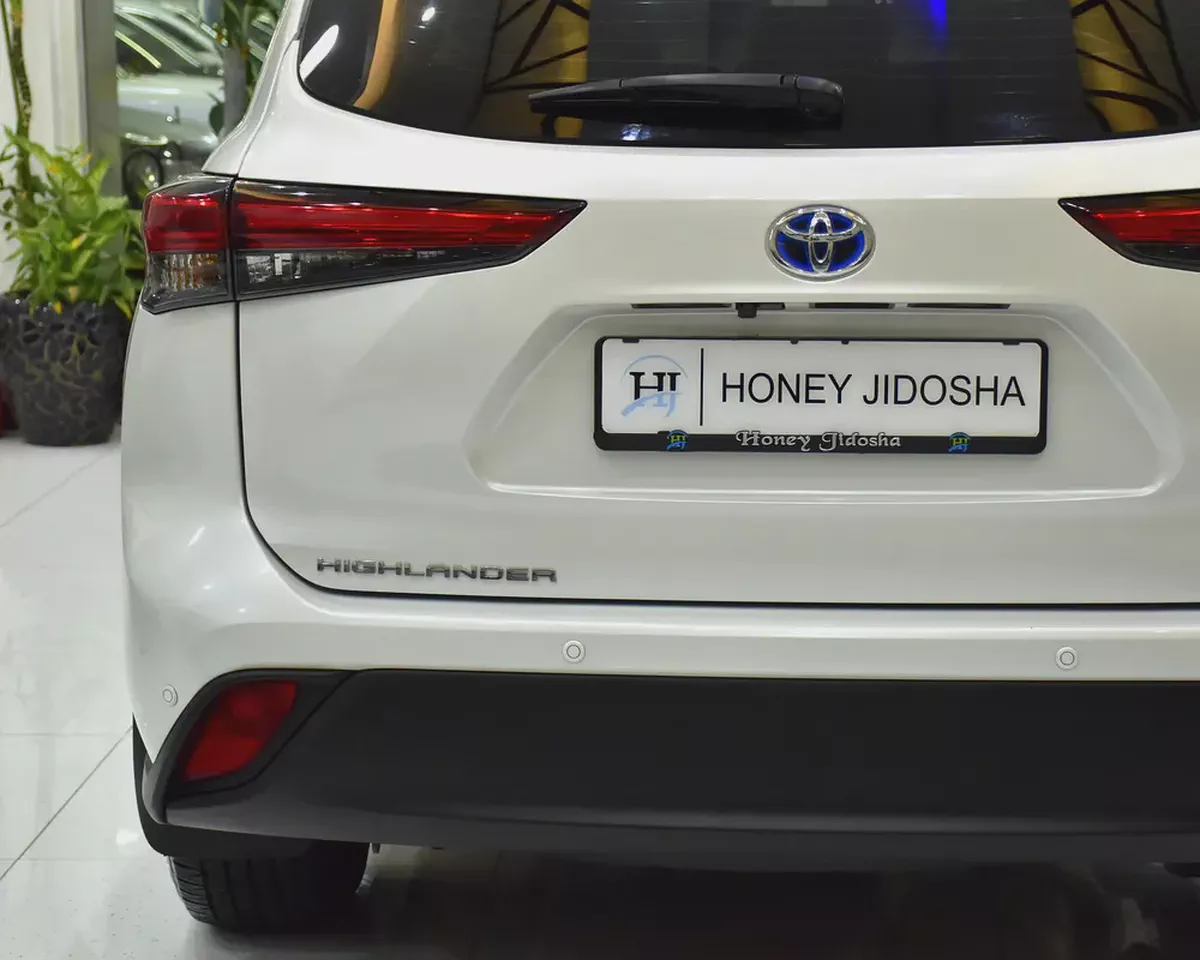AED 2,181 EMi at 0% DP | Toyota Highlander Hybrid GLE ( 2023 Model ) in White Color GCC Specs-7-7