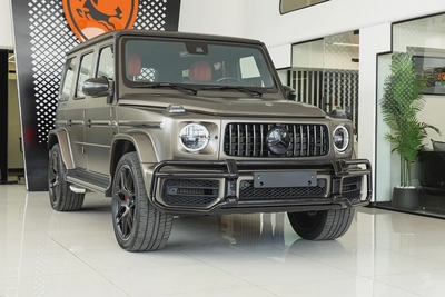 Mercedes G63 AMG - Fully Loaded - Rear Entertainment System- 2024 Special Color 3 Years Gargash Auto-0