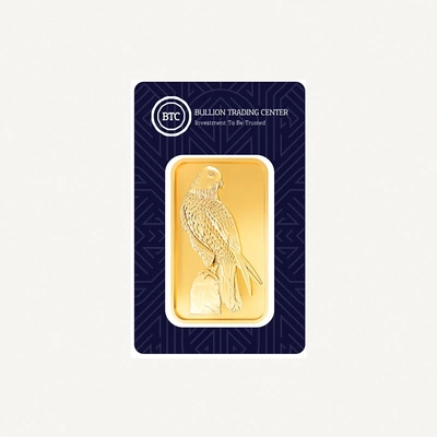 BTC 2.5g Gold Ingot 24K - Variable Design-0