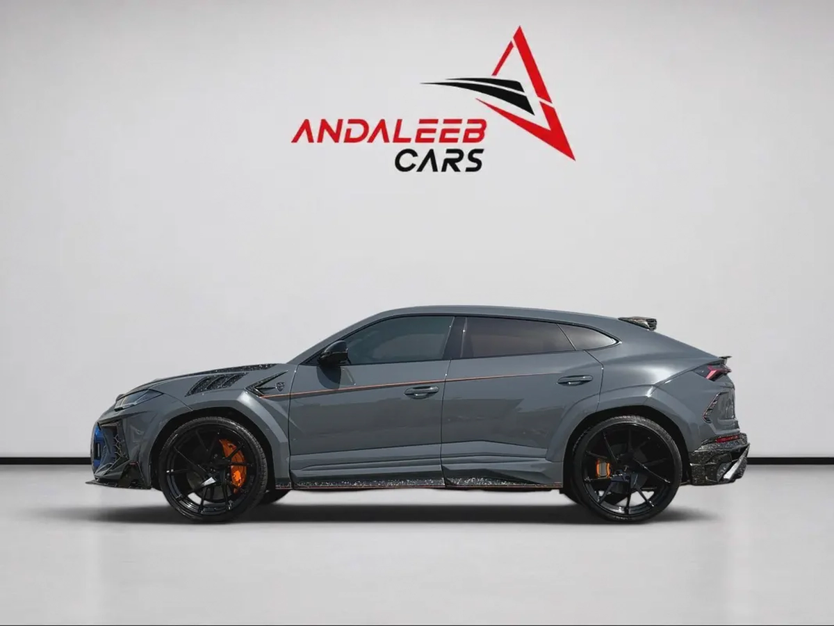 AED 12,780 P.M | 0% DOWN PAYMENT | LAMBORGHINI URUS MANSORY KIT | 4.0L TWIN-TURBO V8 | FULL SERVICE