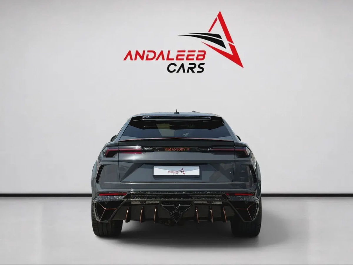AED 12,780 P.M | 0% DOWN PAYMENT | LAMBORGHINI URUS MANSORY KIT | 4.0L TWIN-TURBO V8 | FULL SERVICE