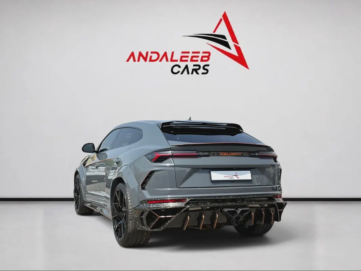 AED 12,780 P.M | 0% DOWN PAYMENT | LAMBORGHINI URUS MANSORY KIT | 4.0L TWIN-TURBO V8 | FULL SERVICE