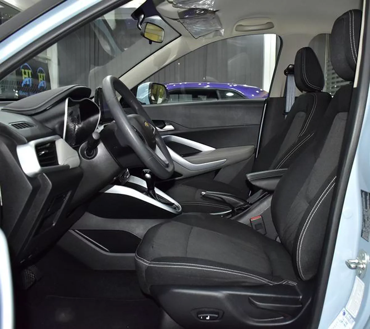 Chevrolet Groove LT ( 2023 Model ) in Blue Color GCC Specs-2-2