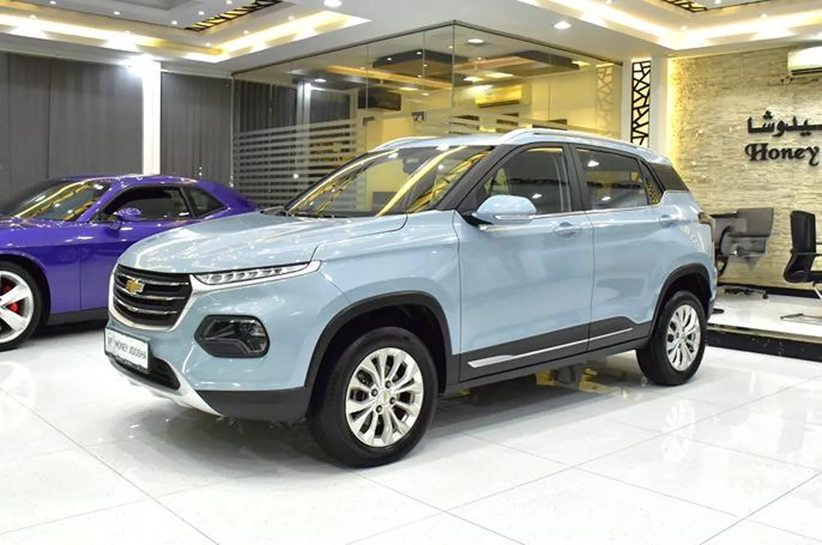 Chevrolet Groove LT ( 2023 Model ) in Blue Color GCC Specs-1-1