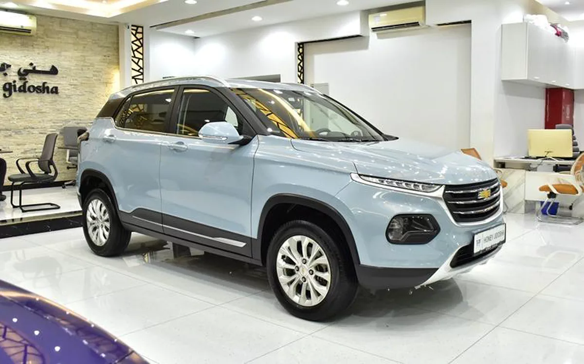 Chevrolet Groove LT ( 2023 Model ) in Blue Color GCC Specs-3-3