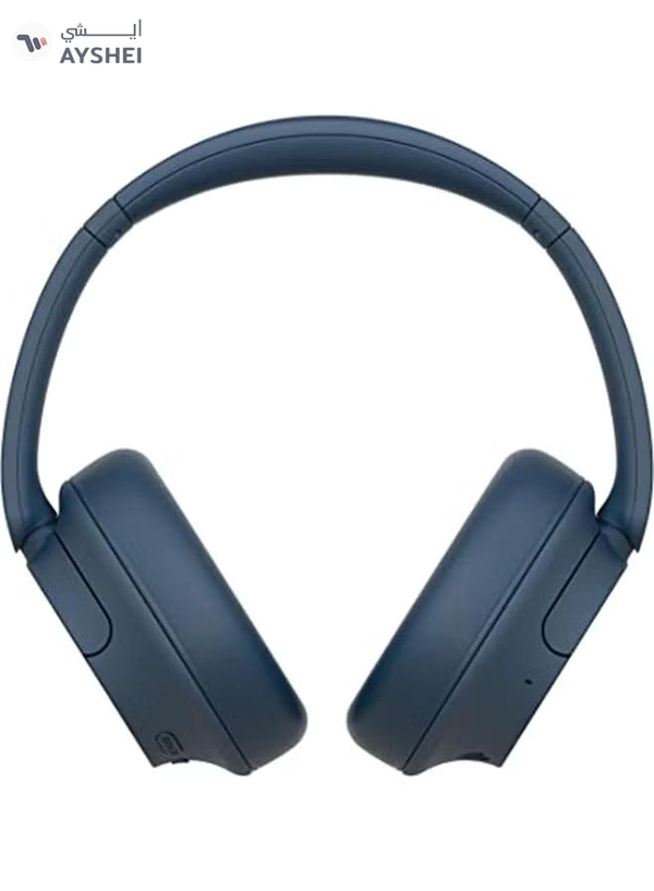 Sony WH-CH720 Noise Cancelling Wireless Headphones Bluetooth Over The Ear With Mic For Phone Call Blue