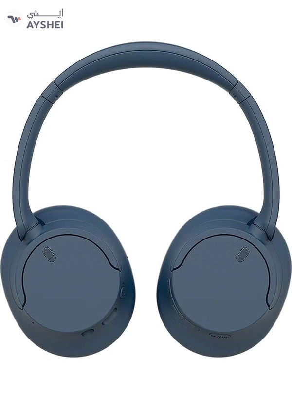 Sony WH-CH720 Noise Cancelling Wireless Headphones Bluetooth Over The Ear With Mic For Phone Call Blue