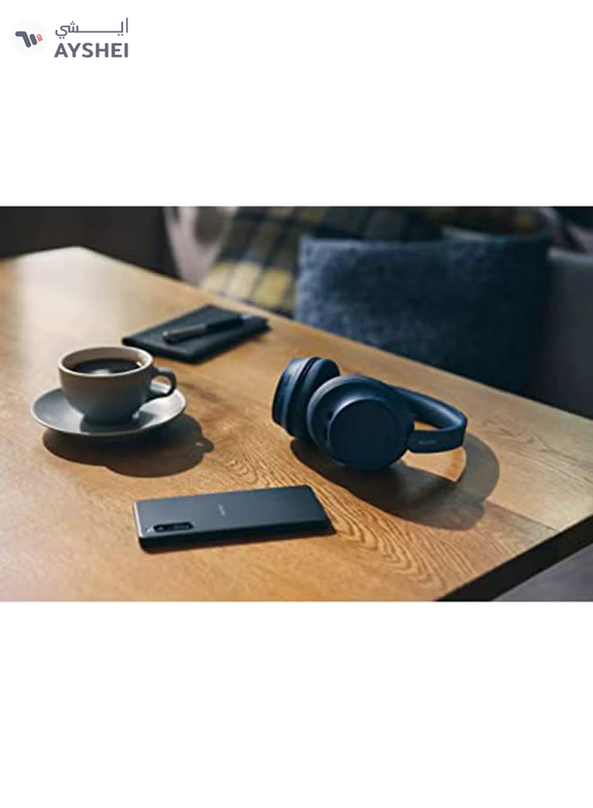 Sony WH-CH720 Noise Cancelling Wireless Headphones Bluetooth Over The Ear With Mic For Phone Call Blue-5-5