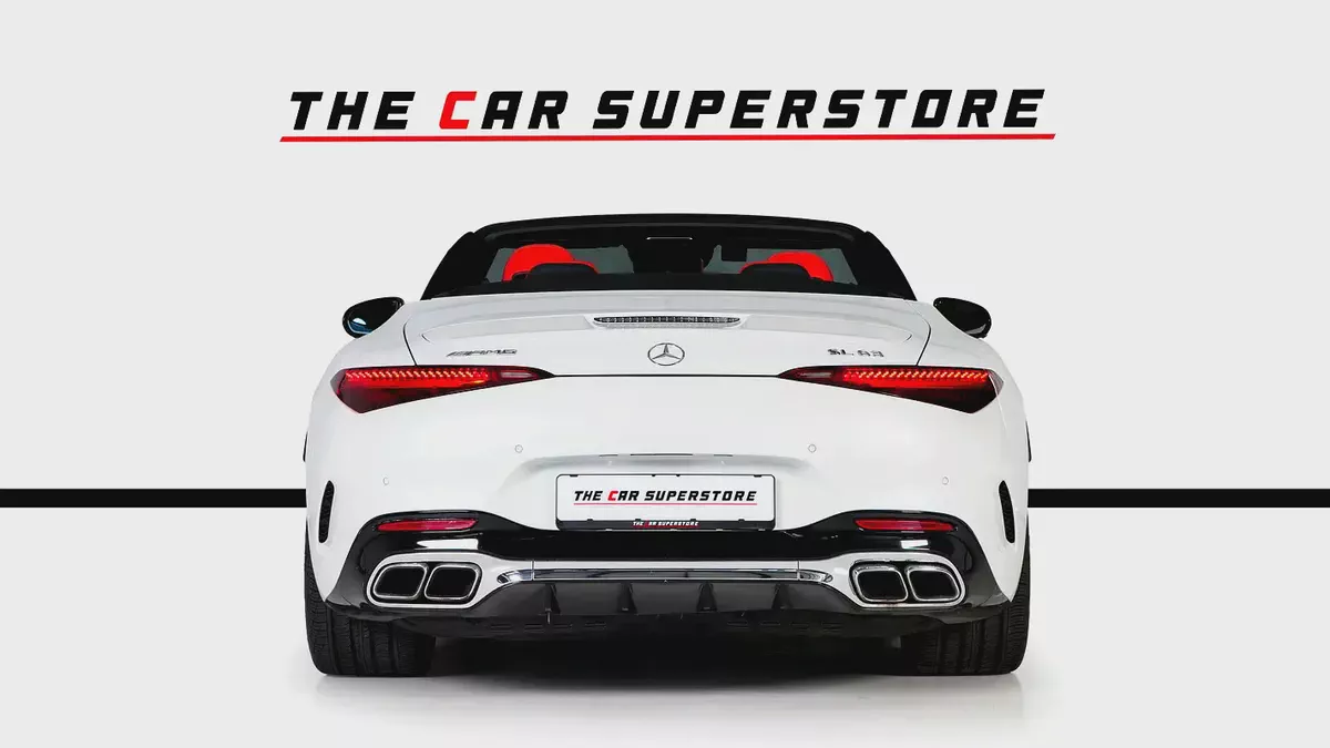 Mercedes Benz SL 63 AMG 4 MATIC Plus-Low Mileage-Exclusive Color-6-6