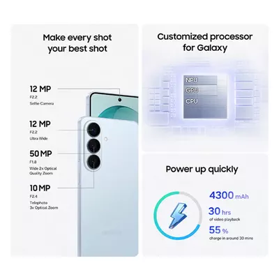 Samsung Galaxy S26 Dual SIM White 12GB RAM 256GB 5G - Middle East Version-4