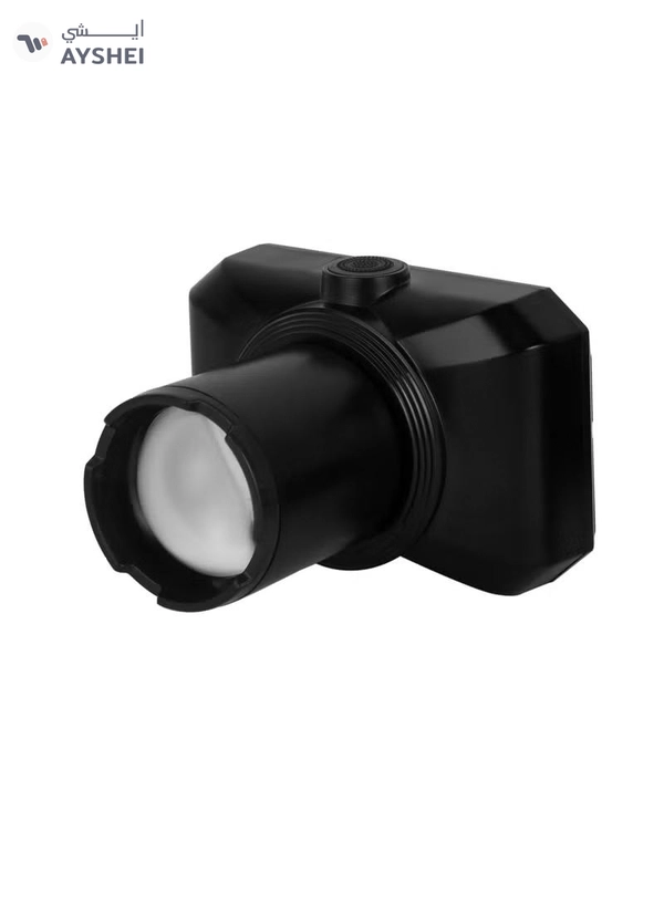 GEEPAS Rechargeable Zoomable LED Headlamp Waterproof | Comes with 3.7V 4000mAh Lithium Battery 14 Hours Working Time| 5W High Power LED, Type-C Charging| Low Energy Consumption, 2 Years Warranty GHL51086Z