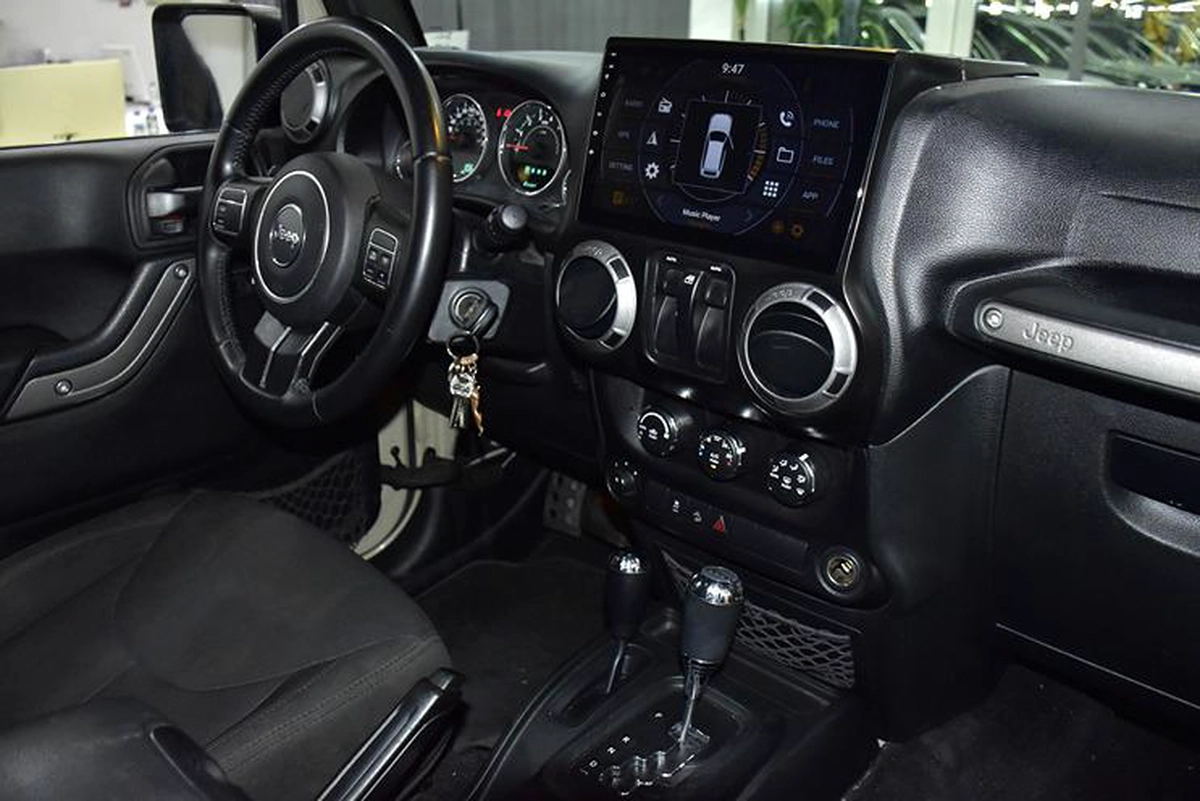 Jeep Wrangler Sport ( 2017 Model ) in Beige Color GCC Specs-8-8