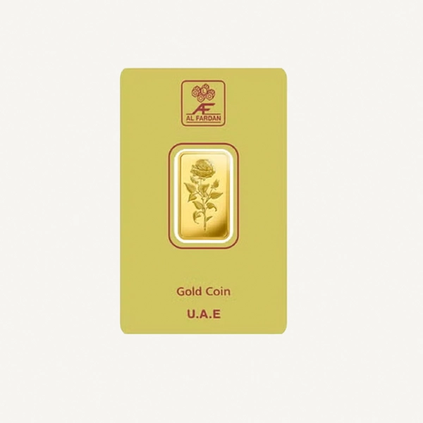 Al Fardan 24 Karat (999.9) 20grams Gold Bar - Variable Design