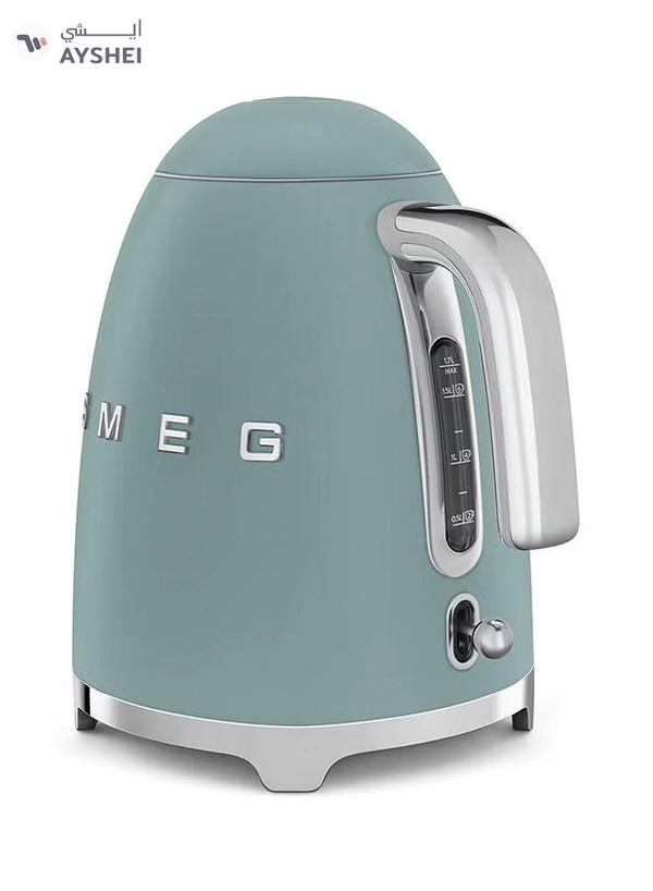 Smeg 50s Retro Style Aesthetic Electric Kettle 1.7 L 2400 W KLF03EGMAU Emerald Green