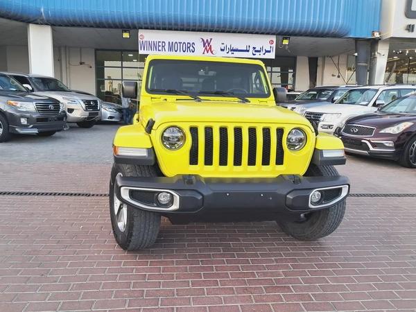 2022 Jeep Wrangler Sahara - GCC Specs - Excellent Condition Original Paint Service History Company