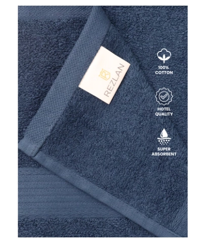 REZLAN Luxury 2-Piece Bath Sheet Set-3