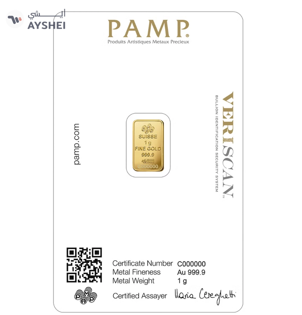 PAMP 24KT - 1g Suisse Pamp-2-2