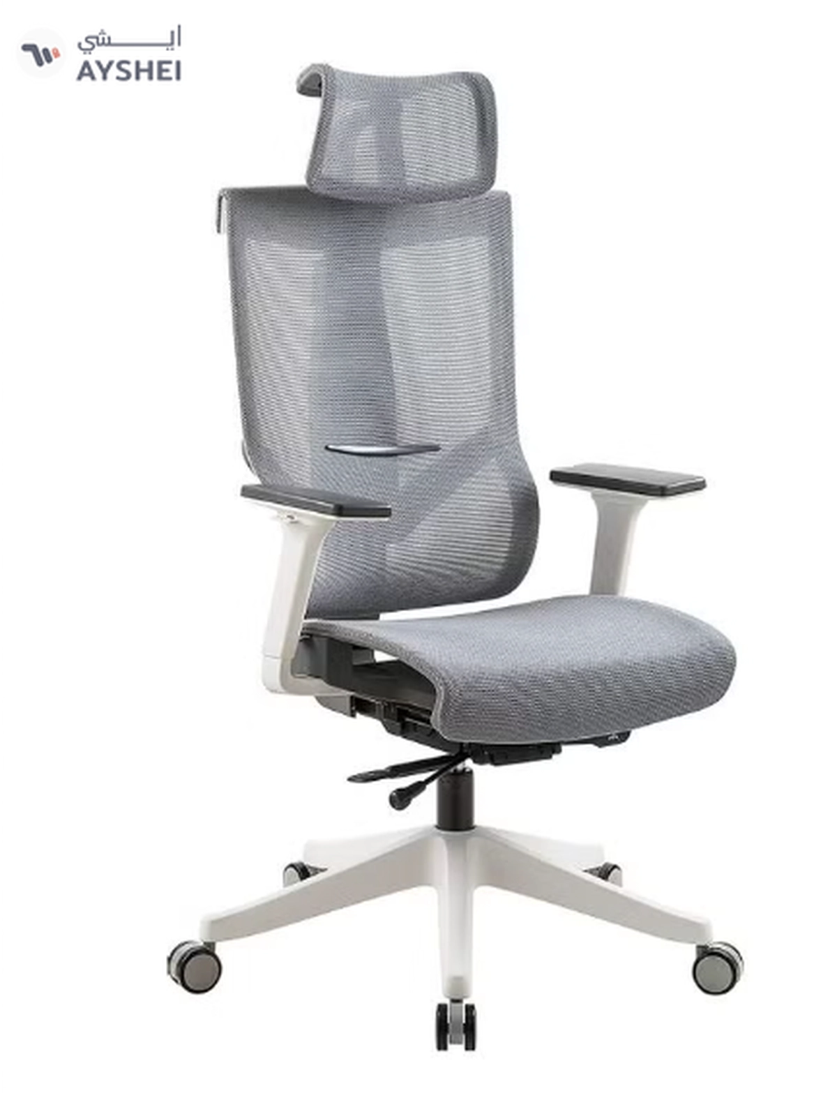 NAVODESK Aero Ergonomic Design Office Chair Grey 75x39x64cm-1-1