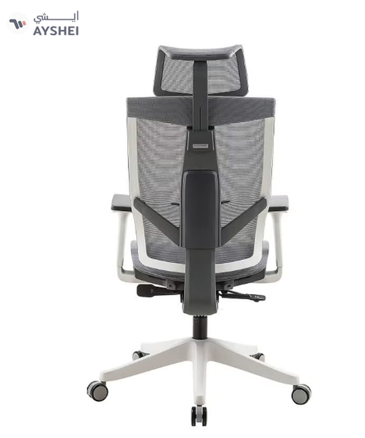 NAVODESK Aero Ergonomic Design Office Chair Grey 75x39x64cm-4-4