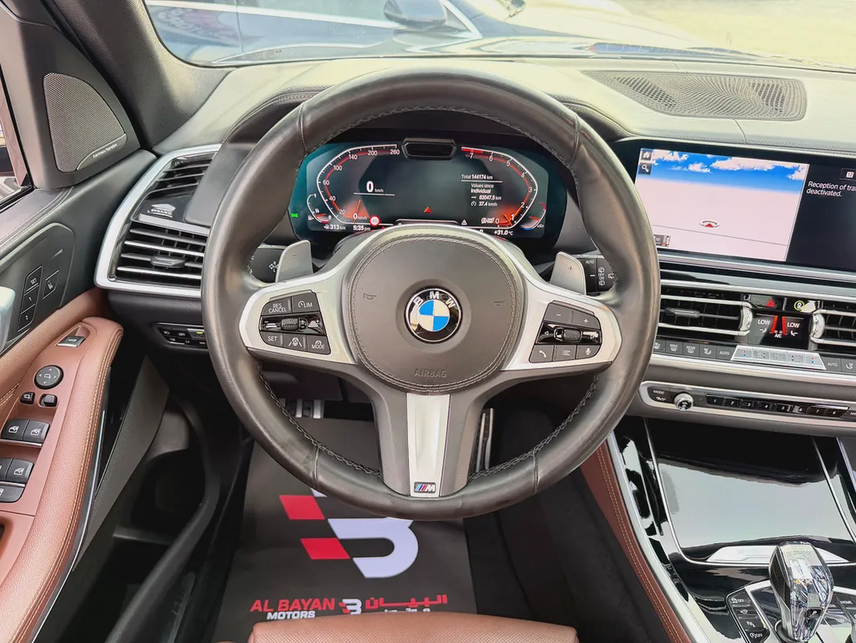 BMW X5 xDrive40i رمادي / اسبريسو  2020 (خليجي)-9-9