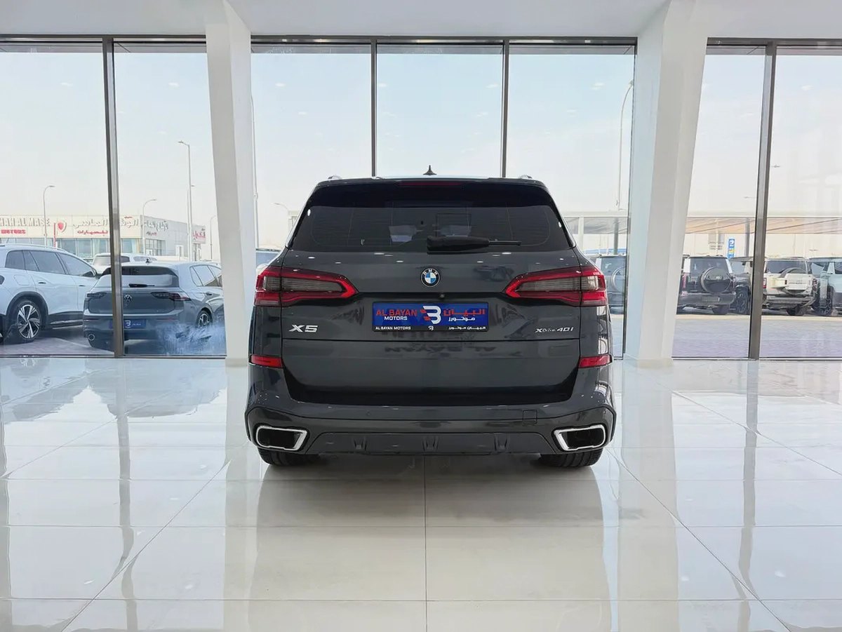 BMW X5 xDrive40i رمادي / اسبريسو  2020 (خليجي)-5-5