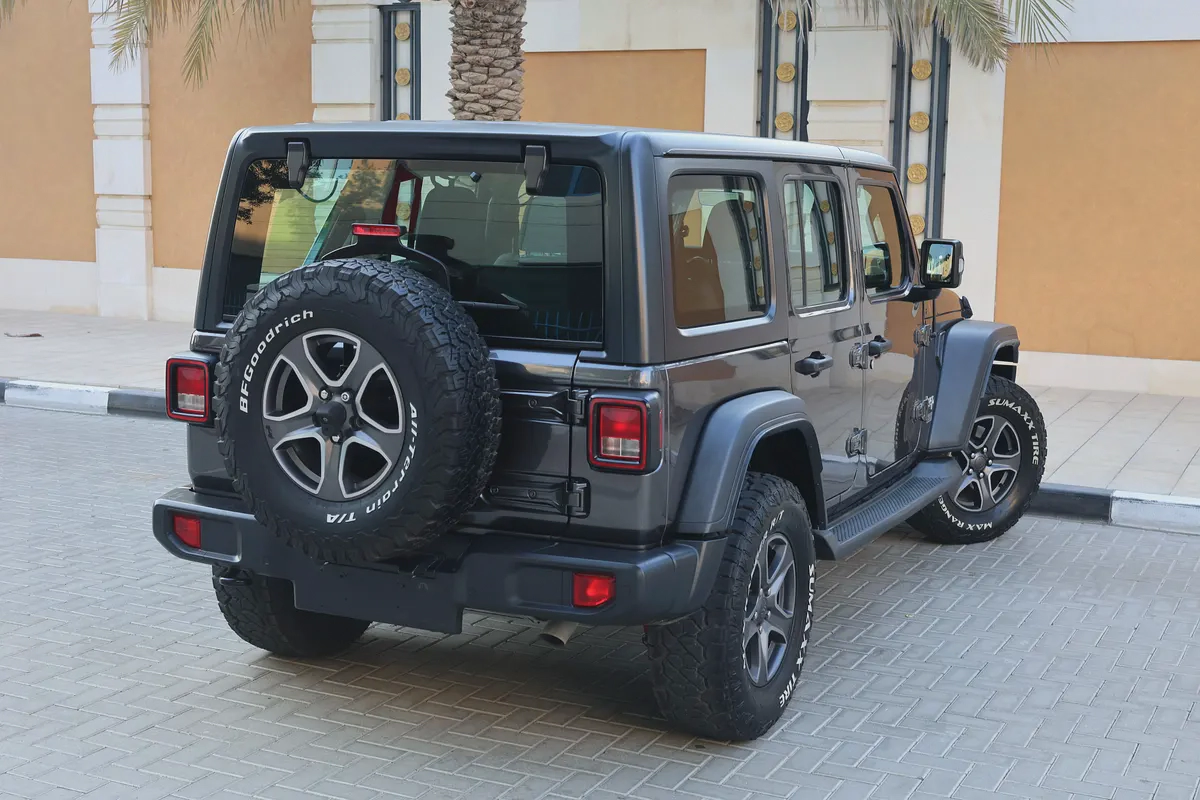 JEEP WRANGLER -unlimited sport 2018-129000KM-GCC SPECS-FULL SERVICE HISTORY-EXCELLENT CONDITION-3-3