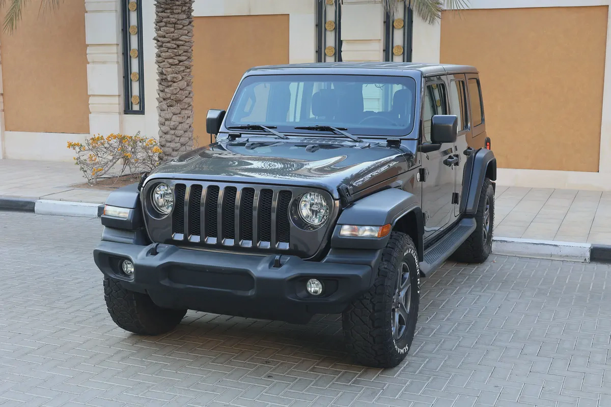 JEEP WRANGLER -unlimited sport 2018-129000KM-GCC SPECS-FULL SERVICE HISTORY-EXCELLENT CONDITION-4-4
