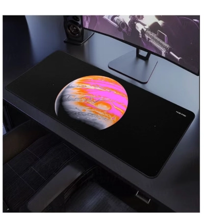HUEPAD GALAXY SERIES Premium Mousepad HYDRAGLIDE Fabric Gaming Mousepad XL Desk-3