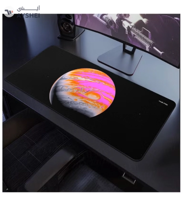 HUEPAD GALAXY SERIES Premium Mousepad HYDRAGLIDE Fabric Gaming Mousepad XL Desk