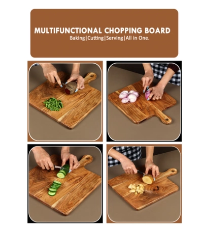 REZLAN UAE Premium Acacia Wood Chopping Board -1