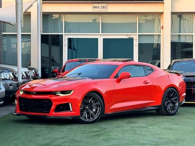 CHEVROLET CAMARO ZL1 GCC 2019 FULL OPTION ORIGINAL PAINT PERFECT CONDITION FULL SERVICE HISTORY-0