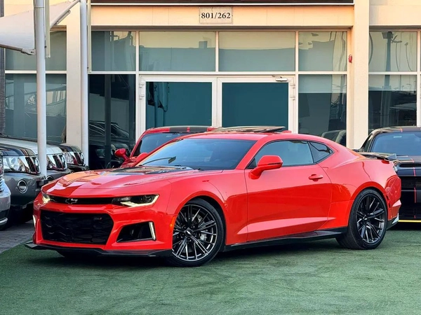 CHEVROLET CAMARO ZL1 GCC 2019 FULL OPTION ORIGINAL PAINT PERFECT CONDITION FULL SERVICE HISTORY