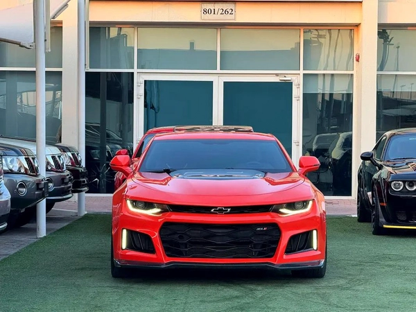 CHEVROLET CAMARO ZL1 GCC 2019 FULL OPTION ORIGINAL PAINT PERFECT CONDITION FULL SERVICE HISTORY