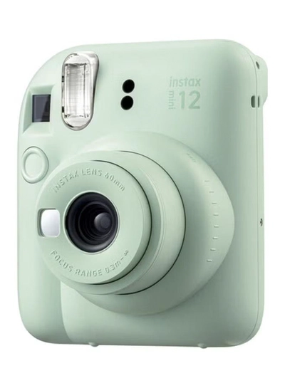 FUJIFILM Instax Mini 12 Instant Film Camera With Pack Of 10 Films Mint Green-2
