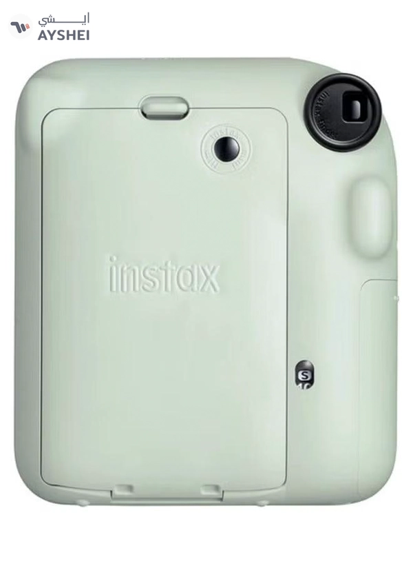 FUJIFILM Instax Mini 12 Instant Film Camera With Pack Of 10 Films Mint Green