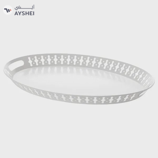 ROMANTISK White Serving Tray - 52x39 cm