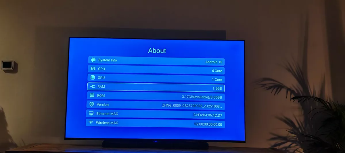 JVC 70 INCHES TV-6-6
