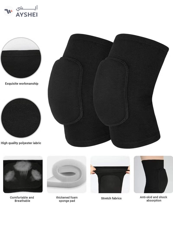 Eworld Pack of 2 Knee Support Braces with Compression Sleeves for Meniscus Tear