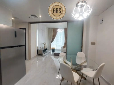 Fully furnished luxury 1bhk just 85k in Gemz by Danube with Study Room-5